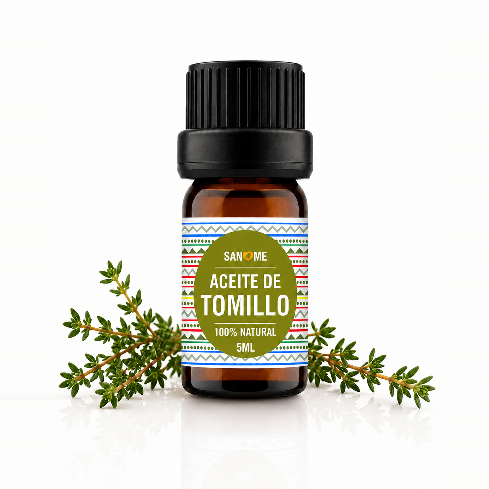 100% puro, grado premium aceite esencial de tomillo<br> (thymus vulgaris)